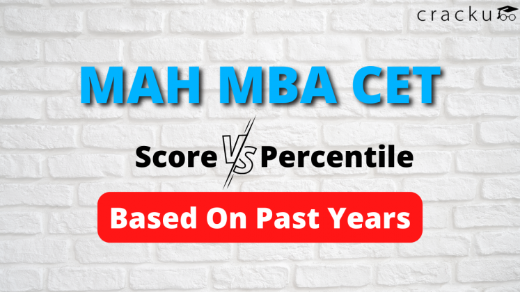 MAH MBA CET Score Vs Percentile 2022 Based On Past Years Cracku