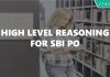 High Level Reasoning for SBI PO