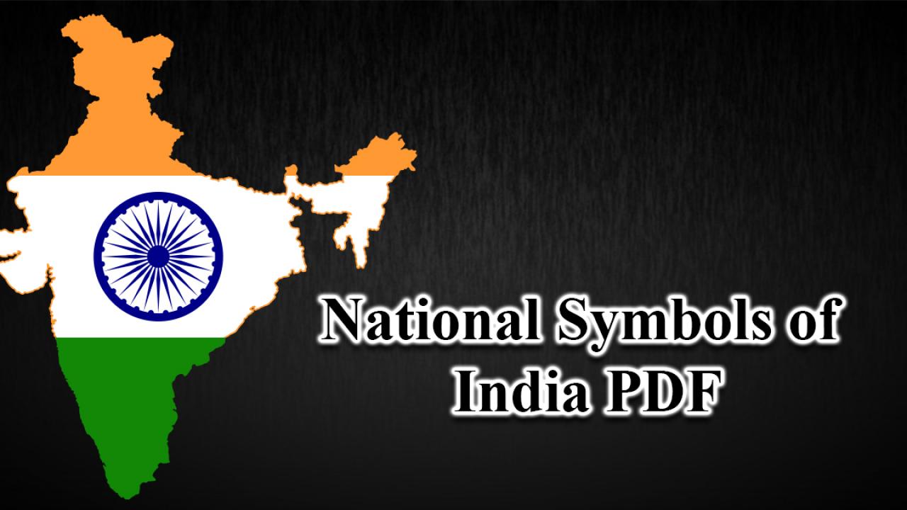 National Symbols of India PDF - Cracku