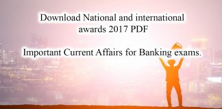 National and international awards 2017 PDF