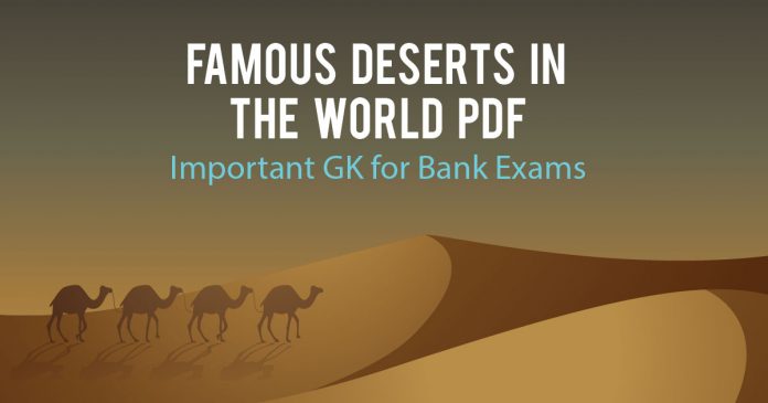 list of famous deserts in india & world pdf