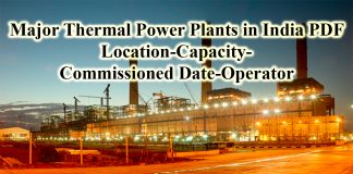list of thermal power plants in india with capacity pdf
