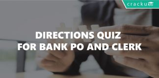 Directions Questions for Bank Po and clerk
