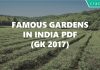 Famous Gardens in India PDF