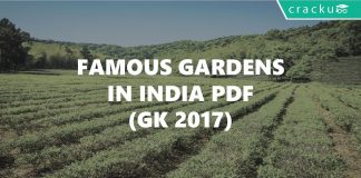 Famous Gardens in India PDF