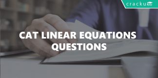 Linear Equations CAT Questions