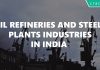 List of Oil Refineries and Steel Plants Industries in India PDF