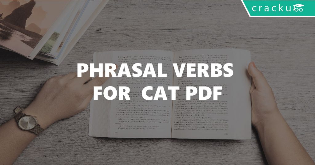 Phrasal Verbs for CAT PDF Cracku