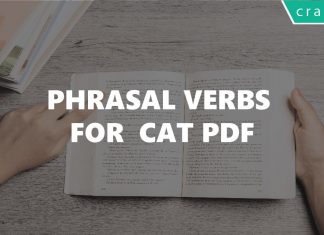 Phrasal Verbs for CAT PDF