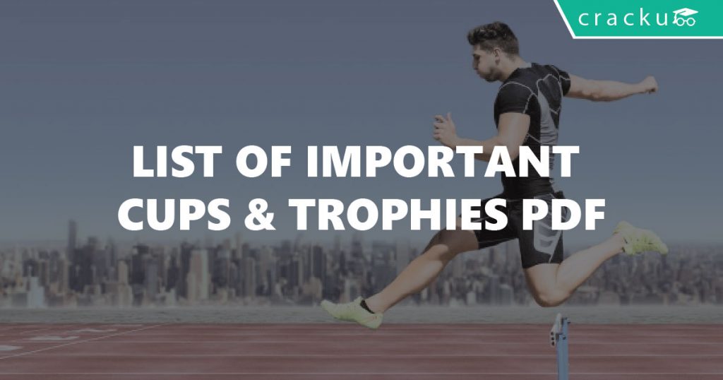 Sports Cups and Trophies List PDF Cracku
