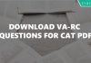 Verbal Ability for CAT questions