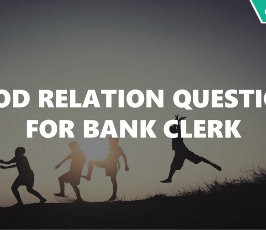 Blood Relation Questions For Bank clerk