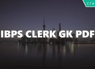 IBPS Clerk GK PDF