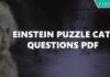 Einstein Puzzle CAT Questions PDF