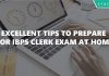 How to prepare for IBPS Clerk exam at home