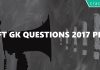 IIFT GK Questions 2017 PDF