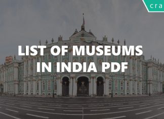 List of Museums in India PDF