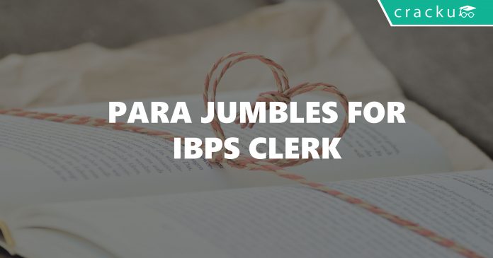 Para Jumbles For IBPS Clerk
