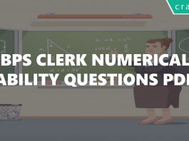 ibps clerk numerical ability questions with answers pdf