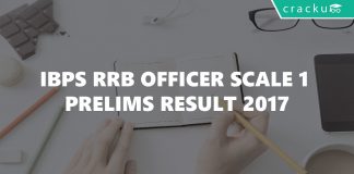 IBPS RRB Officer Scale 1 Prelims result 2017