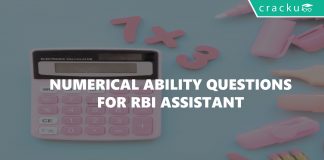 Numerical ability questions for rbi assistant exam