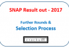 SNAP Result 2017 - selection process - rounds gepiwat