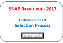 SNAP Result 2017 - selection process - rounds gepiwat