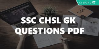 SSC CHSL GK Questions PDF