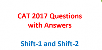cat 2017 questions with solutions - answers