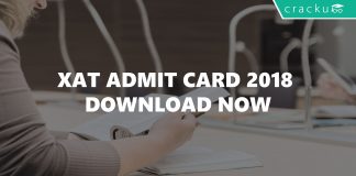 XAT admit card 2018 download