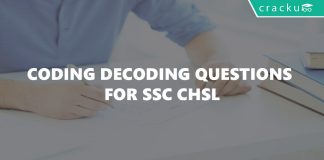 Coding Decoding Questions for SSC CHSL