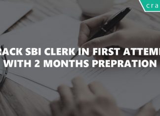 How to Crack SBI Clerk in First Attempt with 2 months Preparation