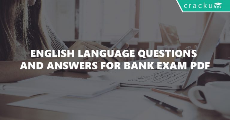 English Language Questions and Answers for Bank Exams PDF ...