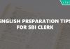how to prepare english for sbi clerk exam
