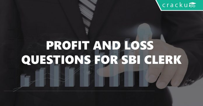 Profit and Loss Questions for SBI Clerk