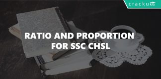 Ratio and Proportion for SSC CHSL