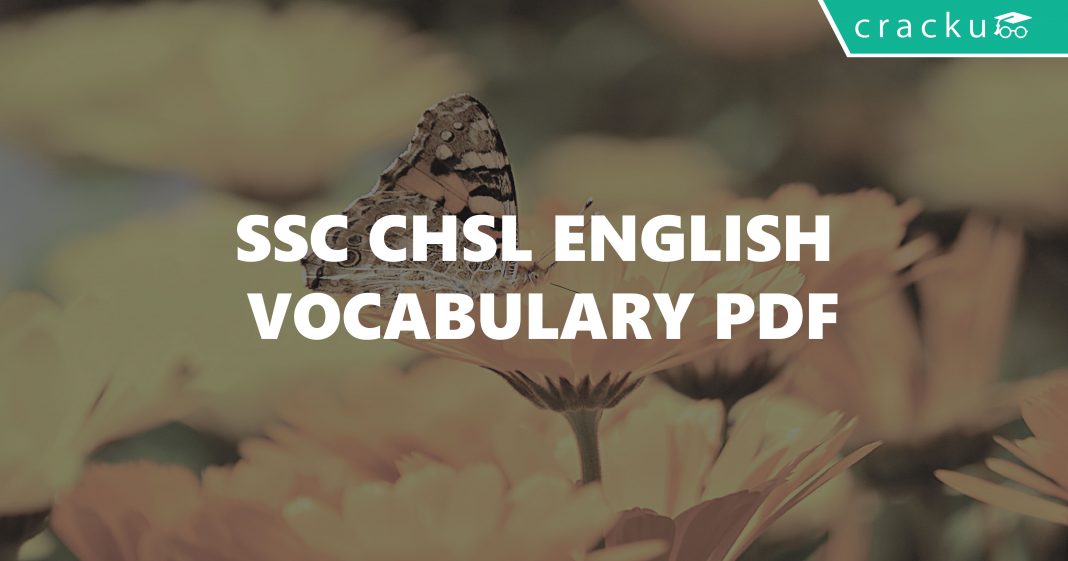 SSC CHSL English Vocabulary PDF Cracku