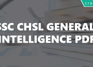 SSC CHSL General Intelligence PDF