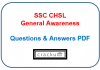 SSC CHSL General awareness study material pdf