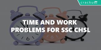 Time and Work Problems for SSC CHSL