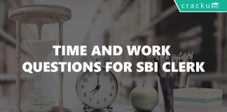 Time and Work Questions for SBI Clerk