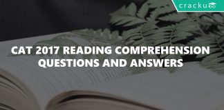 CAT 2017 Reading Comprehension Questions and Answers