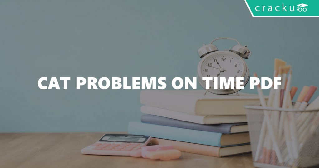 CAT Problems on Time and Work PDF Cracku