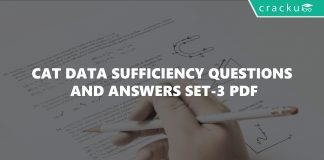 Cat Data Sufficiency Questions and Answers Set-3 PDF