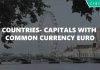 Countries- Capitals with Common Currency EURO