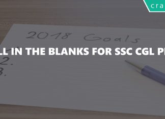 Fill in the Blanks for SSC CGL PDF