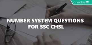Number System Questions for SSC CHSL