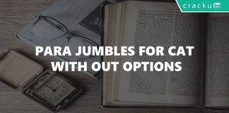 Para Jumbles For CAT With out Options
