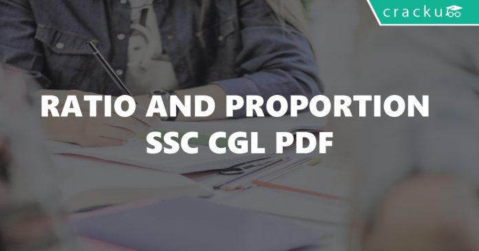 Ratio and Proportion SSC CGL PDF