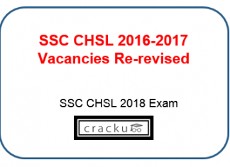 SSC CHSL 2016-2017 Vacancies